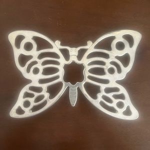 Leonard silverplate trivet or wall art.